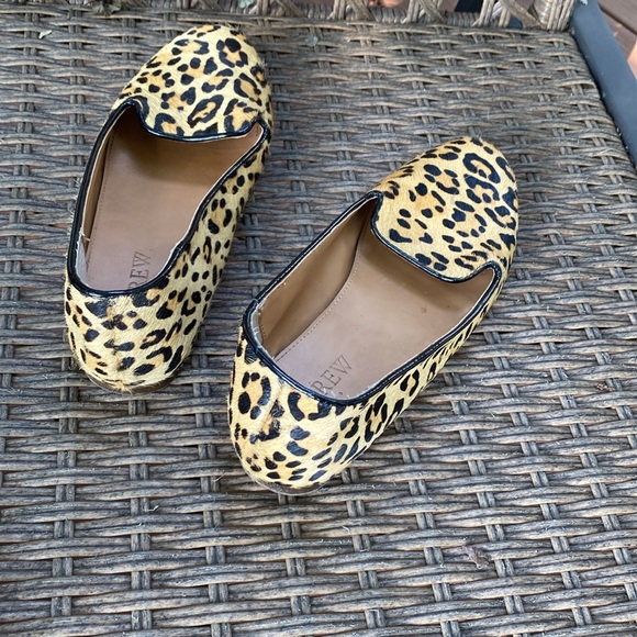 J Crew Leopard Flats 6.5 - Picture 3 of 8